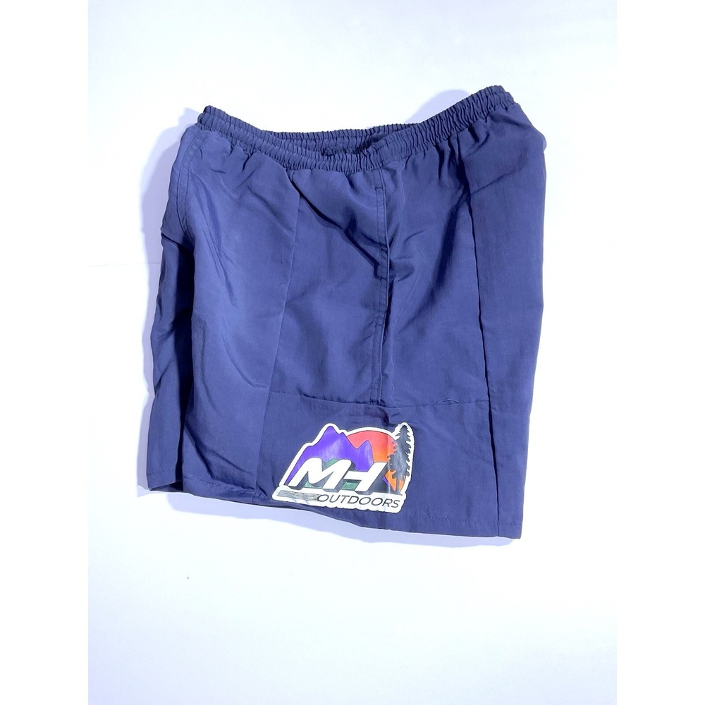 Madhappy‎ Outdoors Nylon Shell Shorts - Size Small - Midnight Navy - NEW - Picture 3 of 5